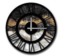 Élégante horloge décorative en MDF