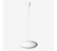 Elégante suspension LED Daphne ZT en verre soufflé, Variante : 550 x 245 x 1000 mm, 44,1 W, 3000K, blanc