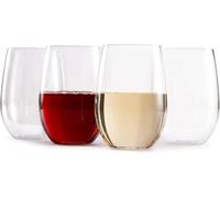 Élégants Verres à Vin Tritan Incassables - Lot de 4, 470 ml - Idéaux pour Vin Rouge et Blanc - Parfaits pour Fêtes, Piscines et Maison - Un Cadeau Parfait pour les Femmes, Profitez sans Souci