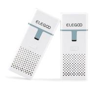 ELEGOO Mini Purificateur d'air avec Filtre à Charbon Actif et Adaptateur | Air Purifier pour Imprimante 3D LCD, DLP, MSLA en Résine Mars Saturn Jupiter (Lot de 2)