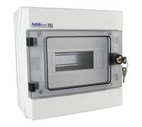 ELEKTRO-PLAST Distributeur électrique IP65 8 modules 36.9 VDE E-P 4033 en Plastique pour maison
