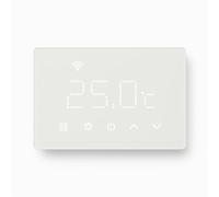 Elektronova Thermostat encastrable Module programmable 3 Places 240 V écran Tactile rétroéclairé Couleur Blanche Compatible sur Supports 503