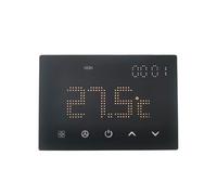 Elektronova Thermostat encastrable Module programmable 3 Places 240 V écran Tactile rétroéclairé Couleur Blanche Compatible sur Supports 503