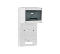ELEKTROPLAST 1 interrupteur IP44 - Programme de prise pour pièces humides Schuko Hermes ANTRA (double interrupteur 0332-07) - Blanc - 53 x 141 x 83 mm
