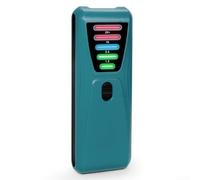 Elektrosmog Testeur ABS Boîtier Portable Compact (vert) | Plage de fréquence de 50-20 000 Hz, haute précision, 5 niveaux d'avertissement LED, valeurs fiables, champs