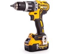 Elektrowerkzeug Combo Dewalt Dck266P2T (Dcd796+Dcf887) 2X5,0Ah 18V