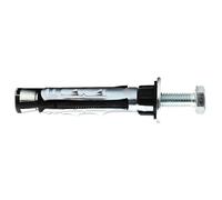 ELEMATIC Ancrage Mécanique Universel à Double Expansion Complémentaire (Trider/B M6 mm. 10 x 55) - Boulon d'Ancrage en Acier Blanc-Bleu Hexagonal M6 Class 8.8