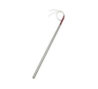 Élément chauffant à cartouche en céramique taille du tube 9,5 x 400 mm/0,374 x 15,75 " 950 W/1 200 W/1600 W CA 220 V 2 unités (Color : 316SUS 1600W, Size : 220V Tube 9.5x400mm)