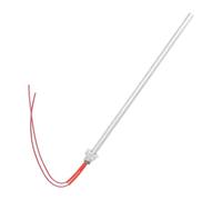 Élément chauffant à cartouche filetée SUS201 Cartridge Heater | Taille 220 V, chauffage électrique : tube SUS201, filetage M18, fil 250 mm, puissances multiples.(650w L450mm)