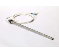 Élément chauffant PTC de 500W pour sèche-serviettes, indice de protection IP55, 400 mm, blanc