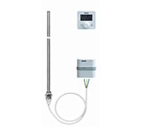 Élément chauffant sans fil Bemm ZEPELA07SW avec thermostat à horloge, 700 W, boîtier blanc, câble blanc