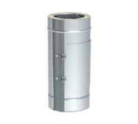 Élément d‘inspection design avec piège à balles et pot à suie - double paroi - Tecnovis TEC-DW-CLASSIC 130mm