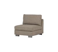 Élément de canapé modulable 1 place bouclette sable LAZY