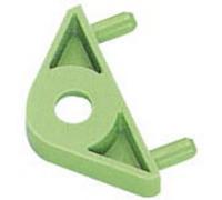 Elément de fixation de boîtier pour rail Phoenix Contact UMK- BF 2976077 Polyamide vert