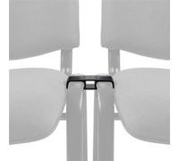 Élément de liaison CONNECT pour chaise visiteur XT600, XT650 - lot de 10 Noir G
