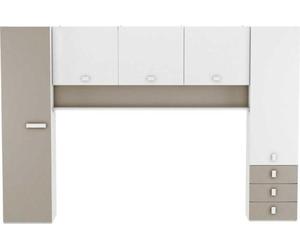 Elément de pont Tidelle blanc/beige mat