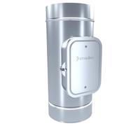 Élément de révision avec col (jusqu'à 600°C/N1) - double paroi - Tecnovis TEC-DW-CLASSIC 180 mm