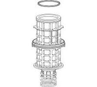 Élément filtrant Grünbeck 100 pour filtre de lavage à contre-courant Optiline 104604e, filtre automatique
