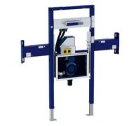 Elément Geberit Duofix pour lavabo Geberit ONE et robinetterie murale Geberit ONE, partiellement haut, avec siphon rotatif encastré, avec clou encastré, 111.091.00.1, Exécution: largeur 80cm