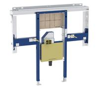 Elément Geberit Duofix pour lavabos ONE, saillie réduite, batterie murale, hauteur du local, siphon rotatif encastré, avec clou encastré, 111.084.00.2, Exécution: largeur 125 cm