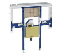 Elément Geberit Duofix pour lavabos ONE, saillie réduite, batterie murale, hauteur du local, siphon rotatif encastré, avec clou encastré, 111.083.00.2, Exécution: largeur 110 cm