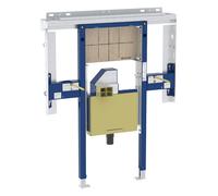Elément Geberit Duofix pour lavabos ONE, saillie réduite, batterie murale, hauteur du local, siphon rotatif encastré, avec clou encastré, 111082002, Exécution: largeur 95 cm - CM