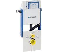 Élément Geberit Kombifix pour WC suspendu, 108 cm, avec réservoir de chasse d'eau encastré Sigma de 12 cm, pour système d'évacuation des odeurs, réglable en profondeur, àfrontale