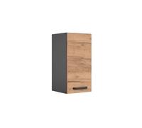 Elément haut de cuisine R-Line, 30cm, Chêne de force doré/Anthracite, Vicco 34900