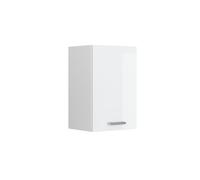 Elément haut de cuisine R-Line, 40cm, Blanc Haute brillance/Blanc, Vicco 29265