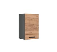Elément haut de cuisine R-Line, 40cm, Chêne de force doré/Anthracite, Vicco 34895