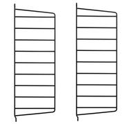 Élément individuel Échelle murale H 50 cm String Furniture Paquet de 2 pièces Noir - 7350038272430
