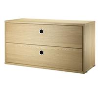 Élément individuel Élément de tiroir L 78 cm String Furniture Chêne - 7350038270665