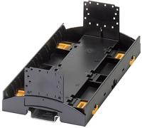 Elément inférieur de boîtier pour rail Phoenix Contact BC 161,6 UT HBUS BK 2278500 Polycarbonate noir 89.7 x 161.6 x 62.6 1 pc(s)