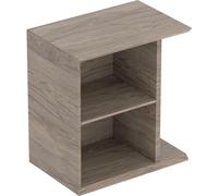 Elément latéral Geberit iCon avec box à poussière, suspendu, 37x40x24,5 cm, 502324, 502.324.JR.1, Couleur: Noyer hickory / mÃ©lamine structure bois