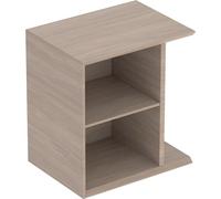 Elément latéral Geberit iCon avec box à poussières, suspendu, 37x40x27,3 cm, 502325, 502.325.JH.1, Couleur: ChÃªne / mÃ©lamine structure bois