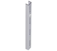 Element System 10000-00017 Lot de 2 Rails muraux, 1 rangée, 4 Dimensions, 3 Couleurs, Longueur : 100 cm, pour système d'étagères, étagère Murale, Blanc