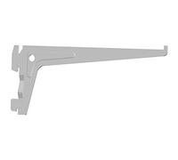 Element System Lot de 2 équerres d'étagère pour crémaillère 1 rangée 3 couleurs 7 dimensions, 18133-00003 Blanc 20 cm