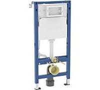 Geberit – Bâti-support Duofix Basic 458.103.00.2 pour WC suspendu H 112 cm, réservoir Delta 12 cm