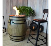 ELEMENTI Cheminée à gaz Porvoo Ø 86xH82 cm
