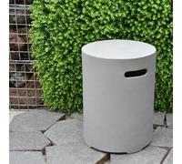 ELEMENTI Couverture pour bouteille de gaz de 11 kg, aspect béton, env.⌀45x62cm