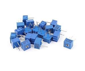 Éléments de limitation du courant 20 pièces Potentiomètre Trimmer Résistance Variable 3362P-102 3362P-204 (20Pist Potenciómetro Resistencia Variable Trimmer 3362P-102 3362P-204