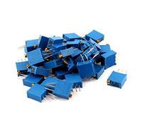 Éléments de limitation du courant 40pcs Potentiomètre Trimmer Trimpot Trim Pot Résistance Variable 3296W-501 500 Ohm (40 Unids Potenciómetro Trimmer Trimpot Trim Pot Résistance Variable 3296W-501 500