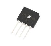 Éléments de limitation du courant Diode de redressement de pont, GBU808 8A 800V Diodes électroniques au silicium, 4 broches (Size : 20Pcs)