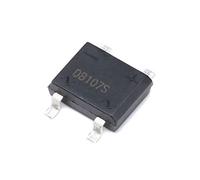 Éléments de limitation du courant Diode de redressement de pont, SMD DB107S, DIP-4 DB107 Diodes électroniques au silicium 1A 1000V (Color : 20pcs, Size : DB107S)