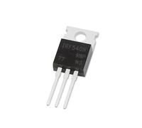Éléments de limitation du courant Transistor 5 pièces IRF540 Transistor 540 IRF540PBF TO220 MOSFET MOSFT FET 100V 33A TO-220 Transistors à effet de champ Set Composant électronique