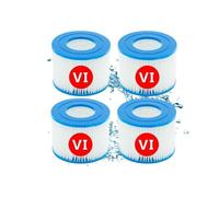 Éléments filtrants de piscine de type VI pour Bestway 58323 pour Lay-Z-Spa, (lot de 4)