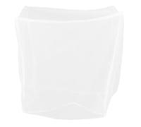 ELEOUTI Doublure pour Chaise Pouf en Tissu Blanc, Accessoire Canapé Confortable et Lavable, comme Remplacement Housse Canapé pour Présent de Pendaison de Crémaillère