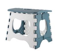 ELEOUTI Petit Tabouret Pliable en Plastique Portable Poignée Ergonomique, Siège Léger pour Camping et Salle à Manger, Adapté aux Adultes et Garçon et Filles