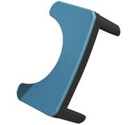 ELEOUTI Tabouret Marche-pied Compact en Pp pour Salle de Bain, Léger et Robuste, Repose-pieds Ergonomique Bleu Adapté aux Adultes pour Toilettes