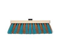ÉLÉPHANT Maison - Balai Coco Zébré - Usage Intérieur et Extérieur - Fibres Coco Renforcées Pet - Idéal pour Sols Rugueux - Haute Qualité - Fabriqué en France
